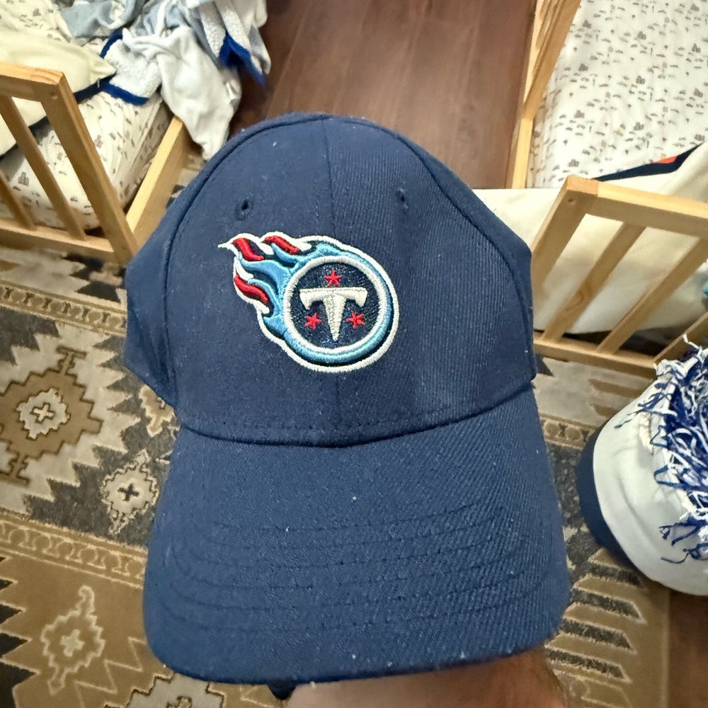 NFL Titans Toddler Navy Blue 39THIRTY Cap